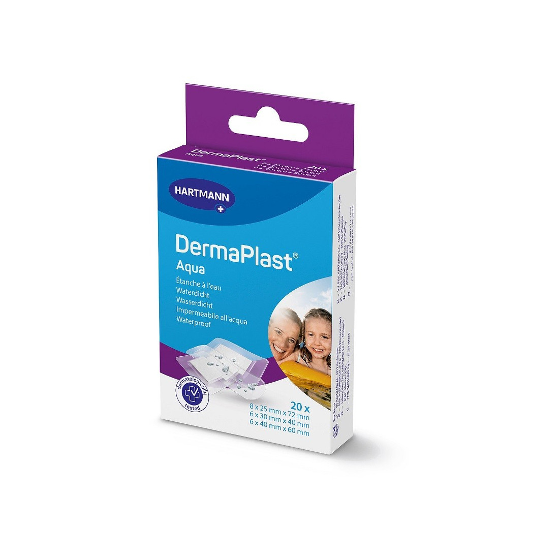 CER DERMAPLAST AQUA 3F 20P