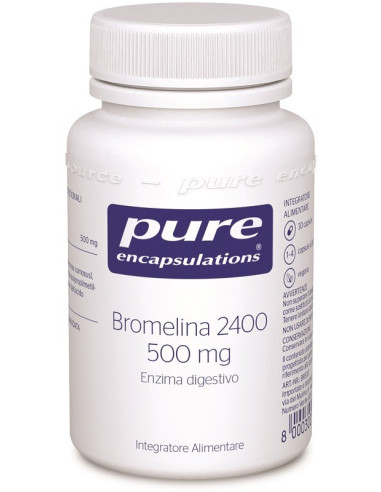 PURE ENCAPSUL BROMELINA 30CPS