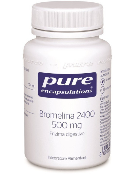PURE ENCAPSUL BROMELINA 30CPS