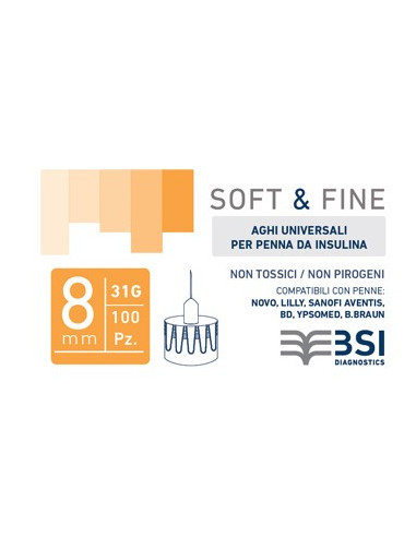 SOFT&FINE AGO PEN G31 8MM100PZ