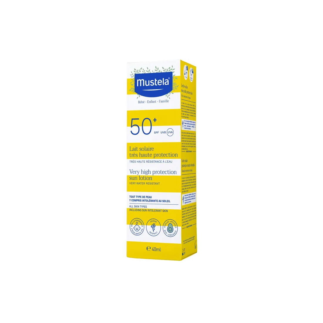 MUSTELA SOLAR LATTE 40ML