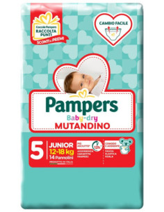 PAMPERS BD MUT JUNIOR SP 14PZ