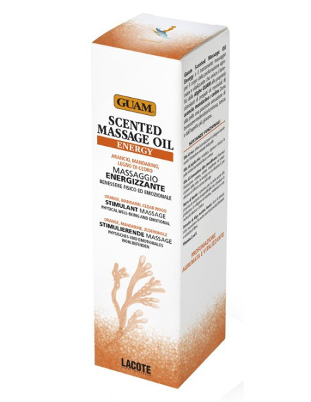 GUAM SCENTED MASSAGE OIL ENERG