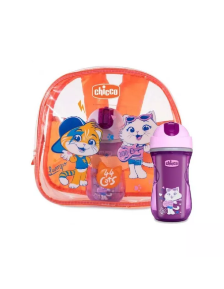 CHICCO ZAINETTO ROSA 44 GATTI 18M