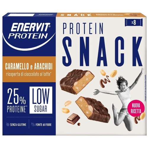 ENERVIT PROT SNACK CARAMELLO8P