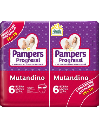 PAMPERS PROGRESSI MUT XL 30PZ