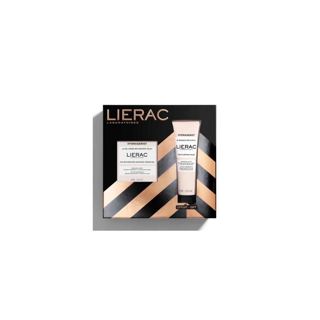 LIERAC COFANETTO GEL CREMA IDRATANTE IL REGALO PERFETTO PER UNA PELLE RIMPOLPATA E RADIOSA