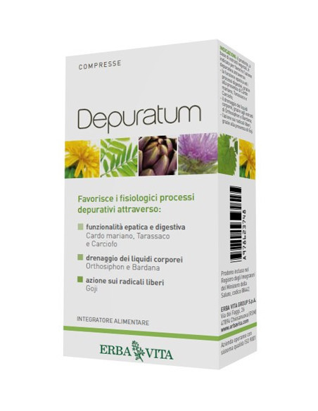 DEPURATUM COMPRESSE 30CPR
