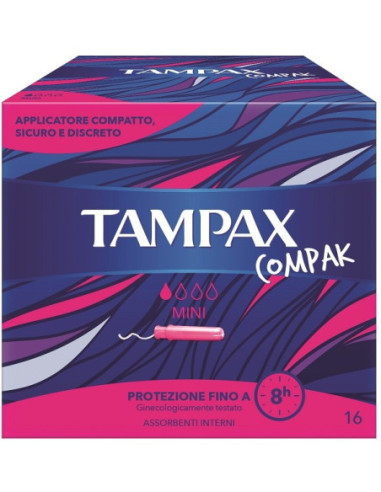TAMPAX COMPAK MINI 16PZ