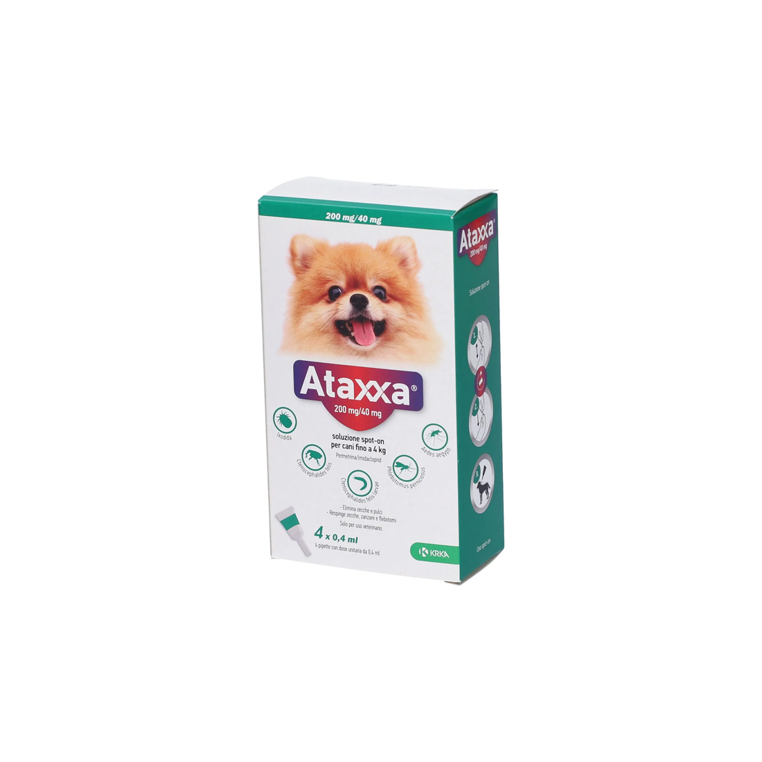 ATAXXA SPOTON 4PIP 0-4KG
