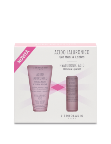 ACIDO IALURONICO SET MANI E LABBRA