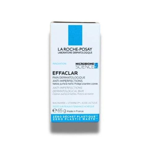 EFFACLAR DETERGENTE SOLIDO 65 GR LA ROCHE POSAY