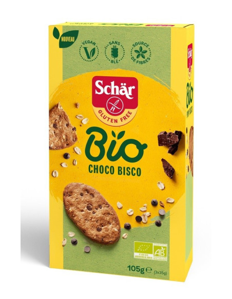 SCHAR BIO CHOCO BISCO 105G
