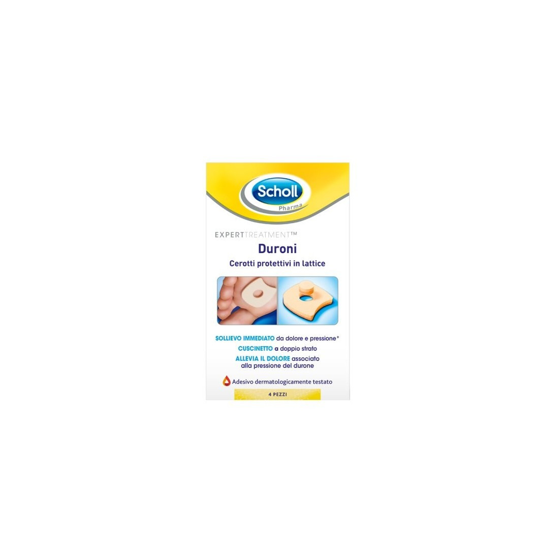 SCHOLL CER PROT LATT DURON 4PZ