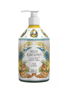 SAPONE LIQUIDO FIORI D'ARANCIO SICILIANO LE MAIOLICHE 500ml