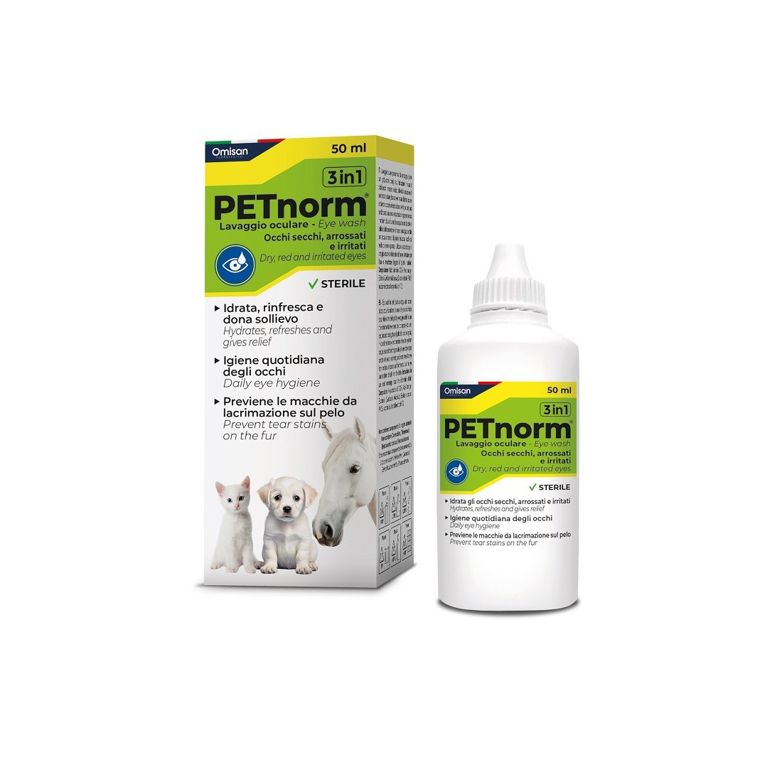 PETNORM LAVAGGIO OCULARE 50ML