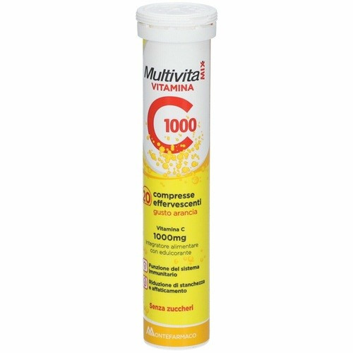 MULTIVITAMIX VIT C 1000 20 CPR EFFERVESCENTI