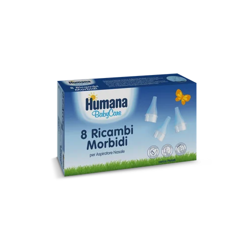 RICAMBIO MORBIDO ASPIRATORE NASALE HUMANA
