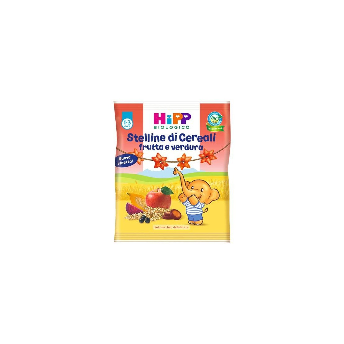 HIPP BIO STELLINE FRUT/VERDURE 30G