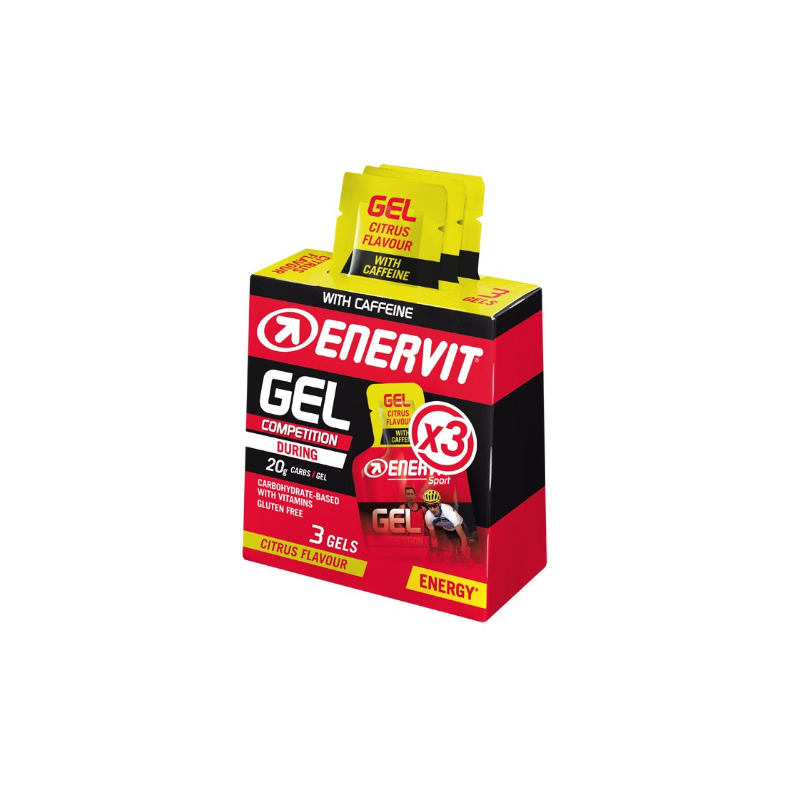 ENERVIT SPORT GEL COM AGR 75ML