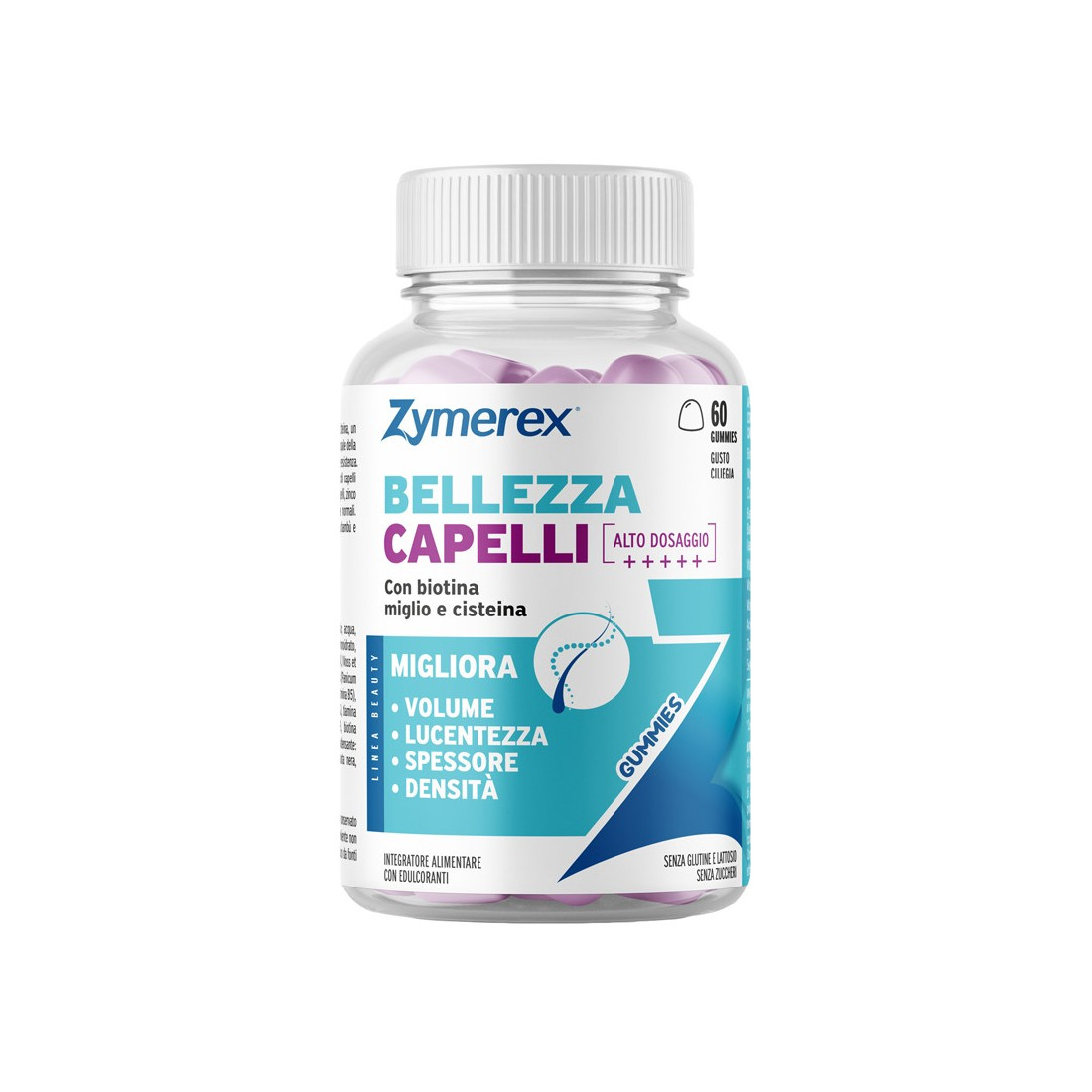 ZYMEREX GUM BELLEZZA CAP 60GOM