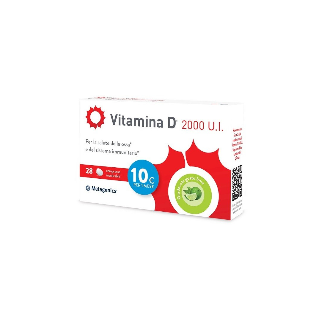 VITAMINA D 2000UI 28CPR MASTIC