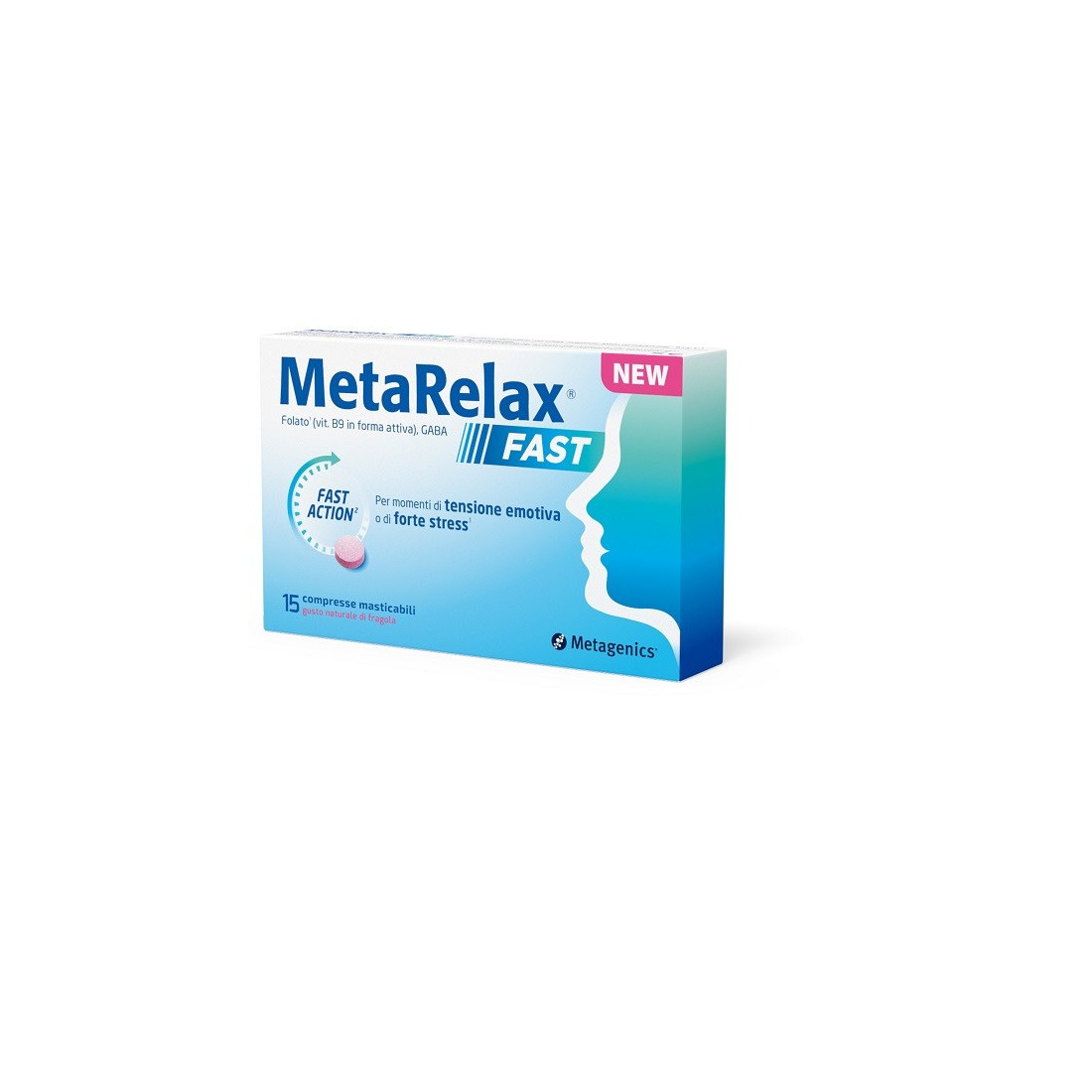 METARELAX FAST 15CPR MASTIC