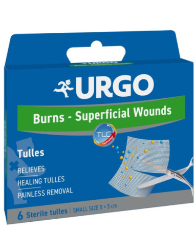 URGO GARZA FERITE/UST 5X5 6PZ