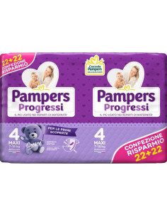 PAMPERS PROGRESSI MAXI 44PZ