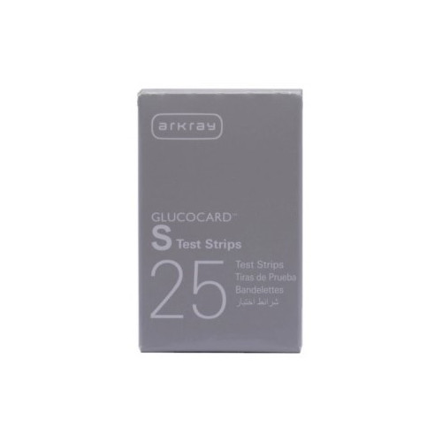 GLUCOCARD TEST STRIPS 25STR