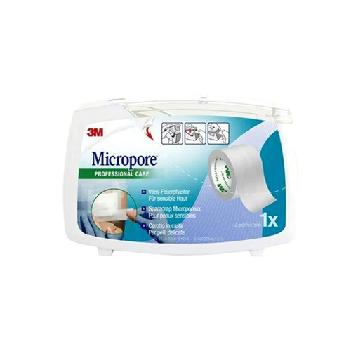 CER MICROPORE SIL 2,5X500CM