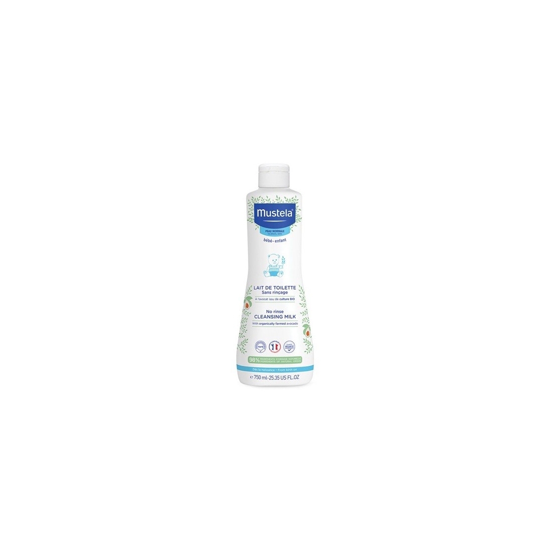 MUSTELA LATTE TOILETTE 750ML