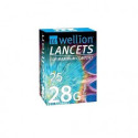 WELLION LANCETTE PUNGIDITO WL G28 25 PEZZI