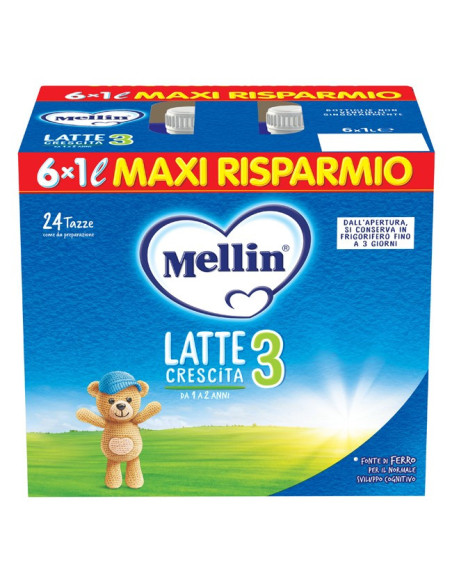 MELLIN 3 LATTE 6X1000ML
