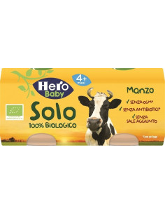 HERO SOLO OMOG MANZO BIO 2X80G