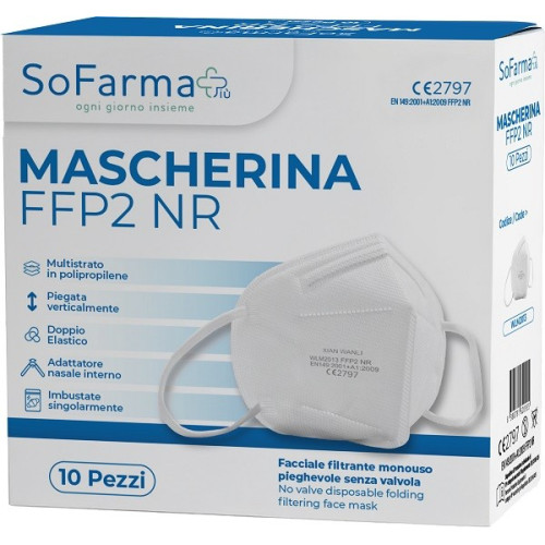 MASCHERINA FFP2 BI 10PZ SOFARM