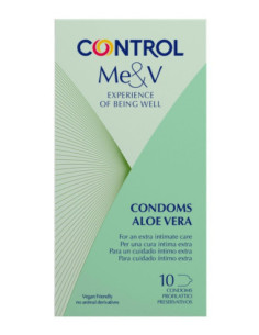 CONTROL ME&V CONDOMS ALOE 10PZ