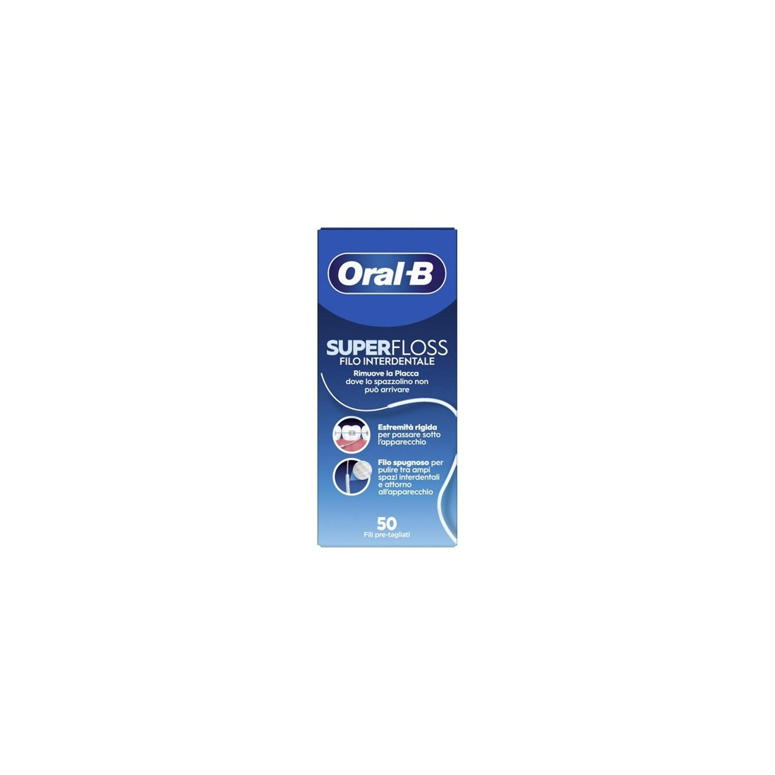 ORALB SUPERFLOSS 50FILI