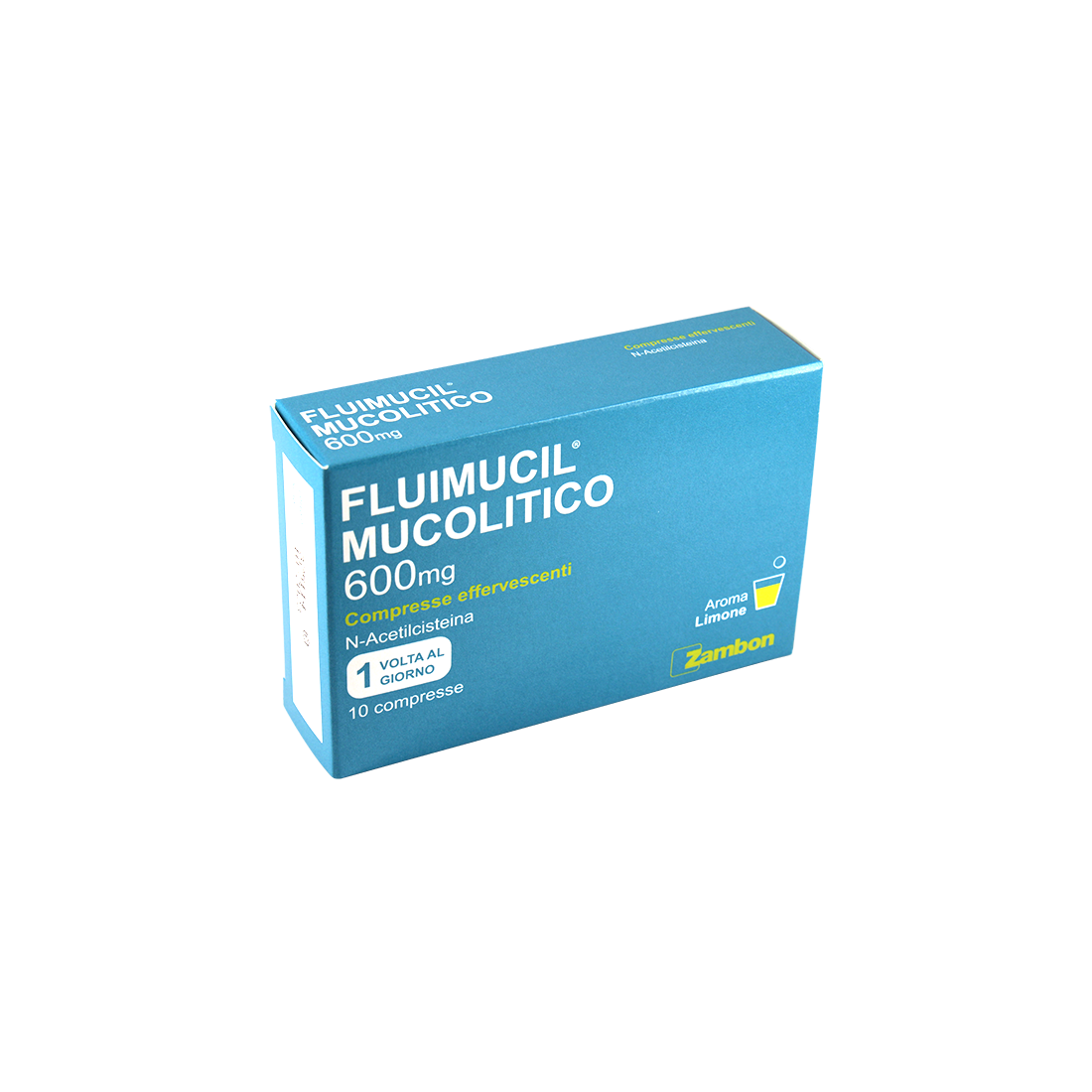 FLUIMUCIL MUCOL 10CPR EFF600MG