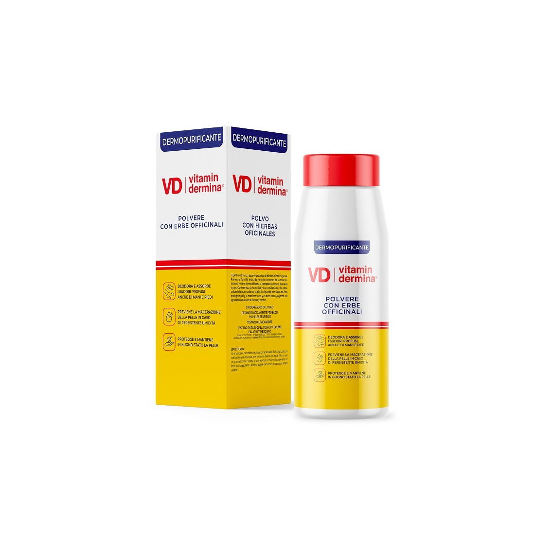 VITAMINDERMINA POLVERE ERBE OF