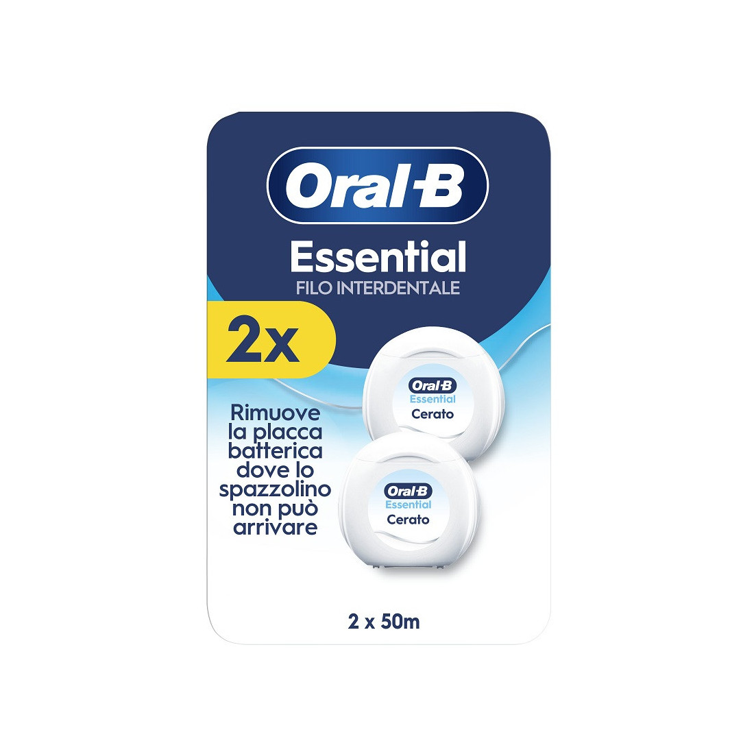 ORALB MAN FILO INTERD CERA 2PZ