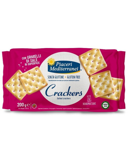PIACERI MEDIT CRACKERS 200G
