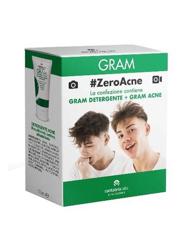 GRAM ZEROACNE DET 50ML+CR 50ML