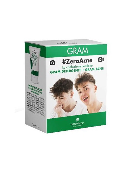 GRAM ZEROACNE DET 50ML+CR 50ML