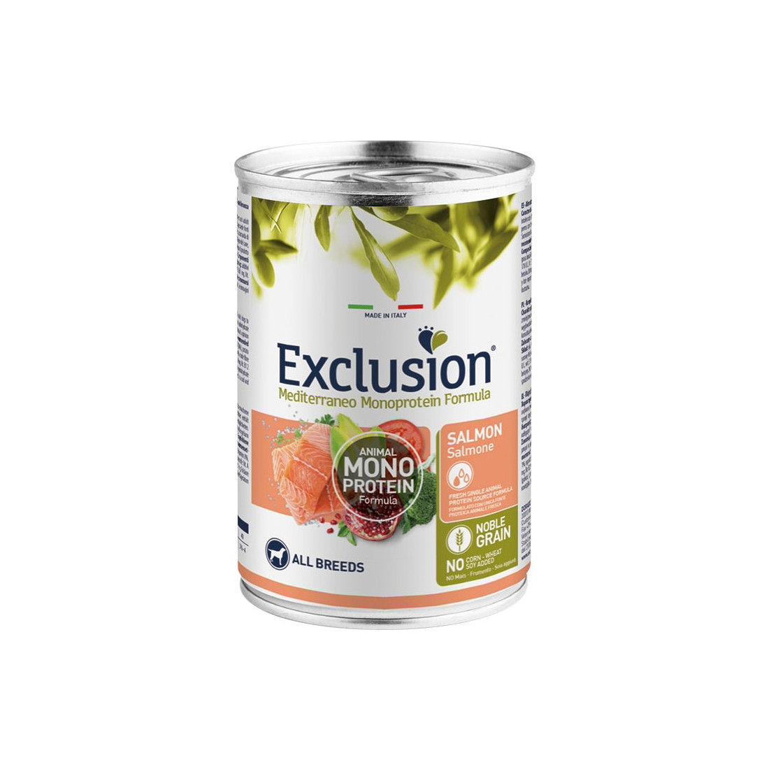 EXCLUSION M ADULT SALMON 400G