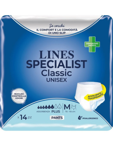 LINES CLAS PANTS PLUS M 14PZ
