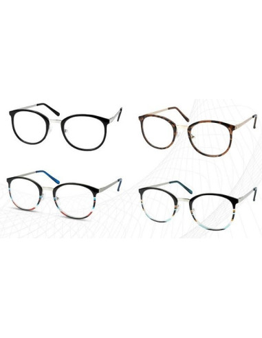 OCCHIALI DA LETTURA TRENDY VERDE +1,50 PIC