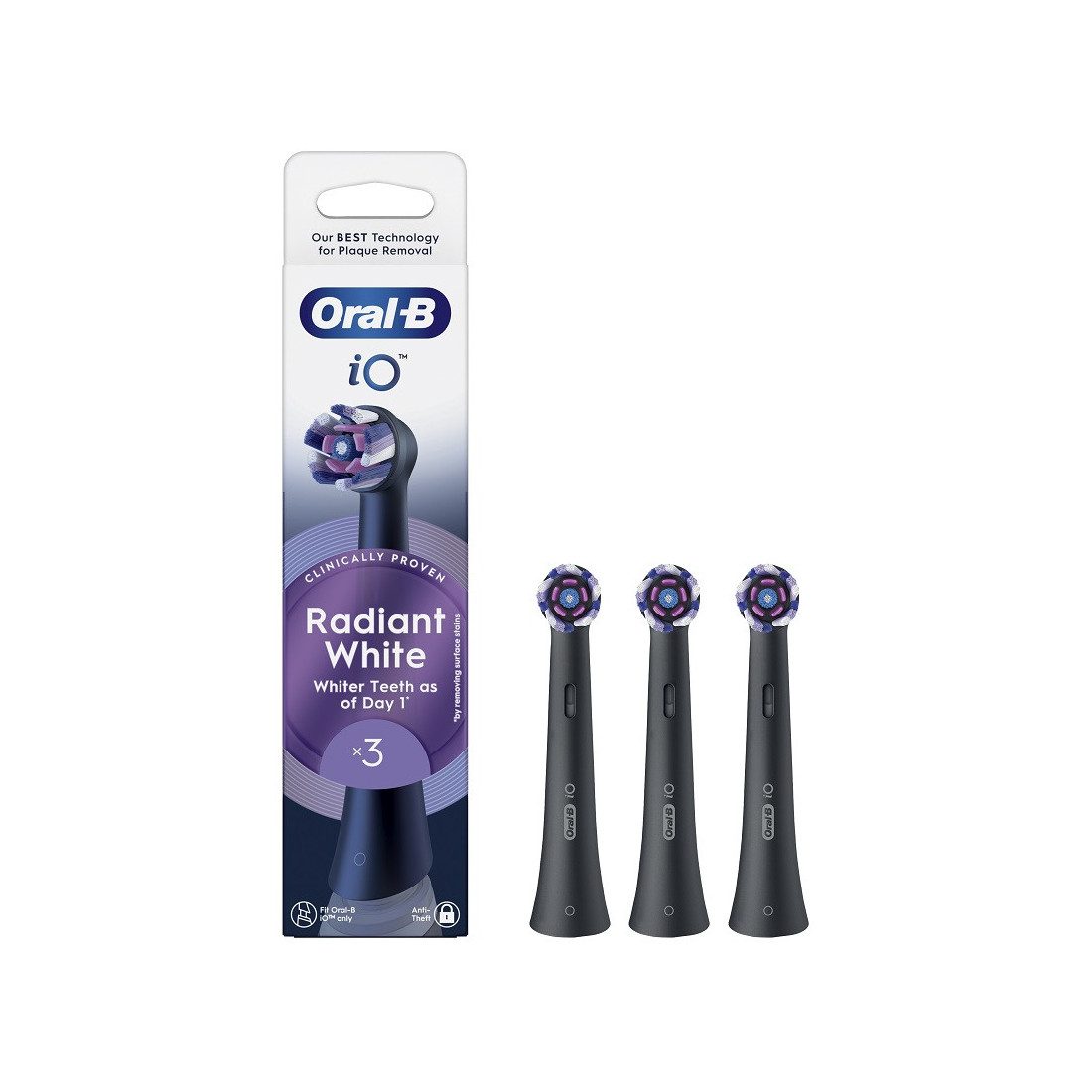 ORALB PW REFILL IO 3D WHITE3PZ