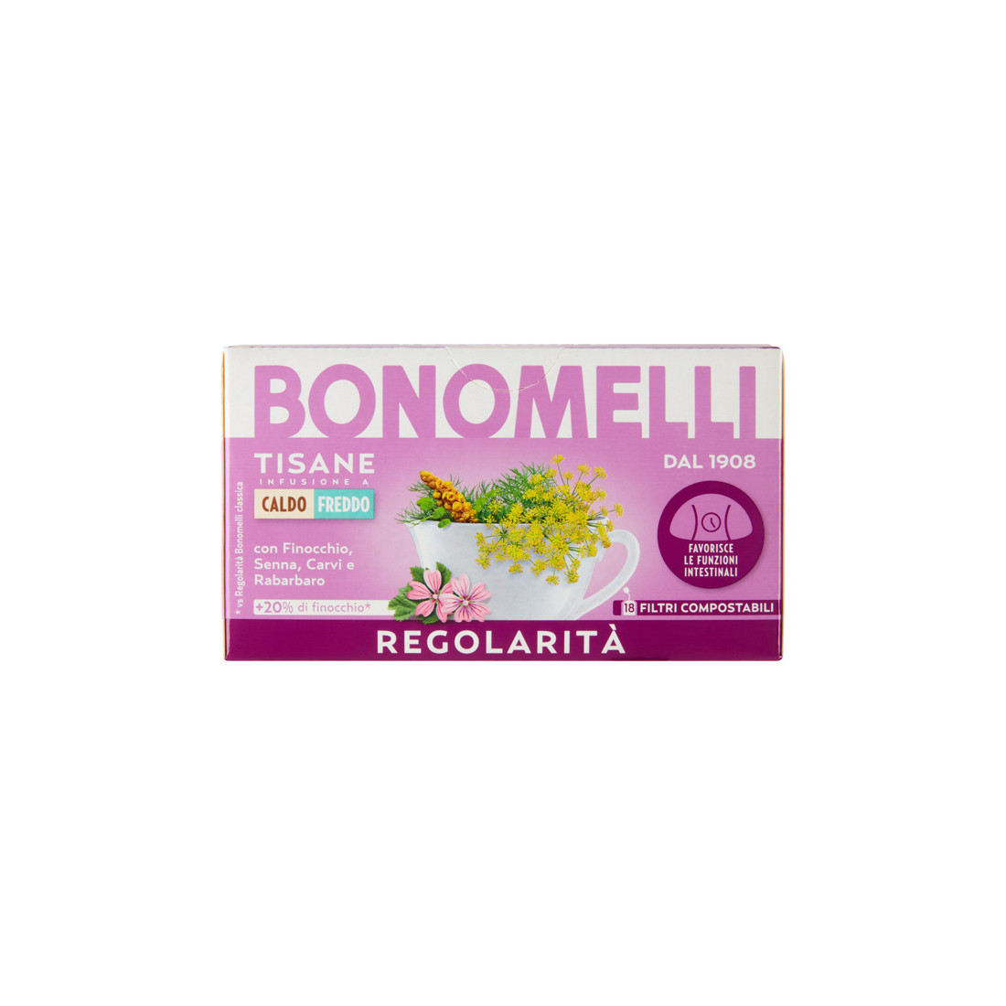 BONOMELLI TISANA REGOLAR18FILT