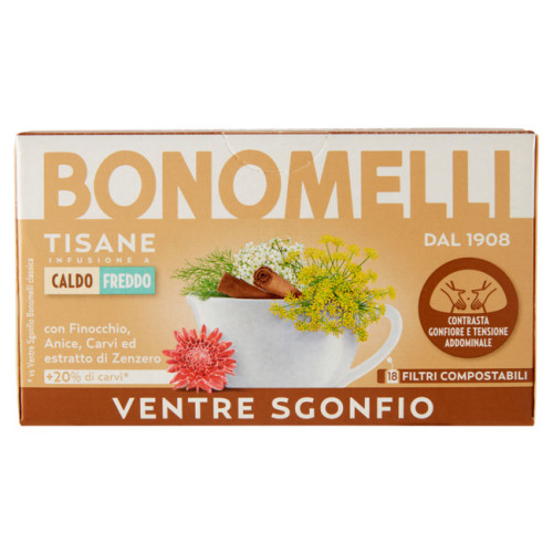 BONOMELLI TISANA VENTRE 18FILT